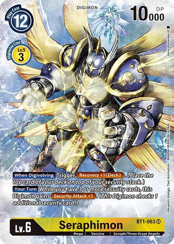 Seraphimon [BT1-063] (Alternate Art) [Dimensional Phase] - Destination Retro