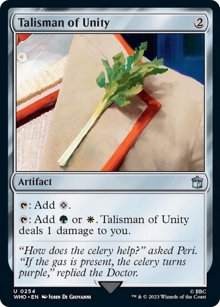 Talisman of Unity [Doctor Who] - Destination Retro