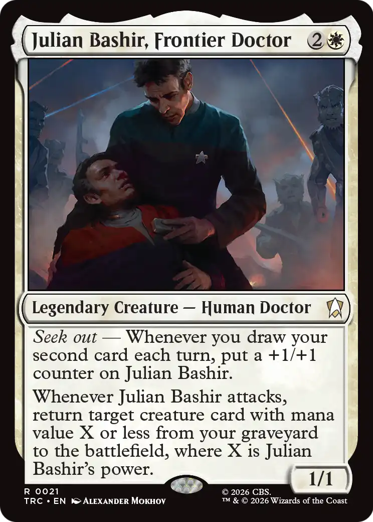 Julian Bashir, Frontier Doctor [Star Trek Commander] - Destination Retro