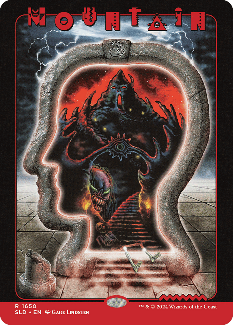Mountain (1650) (Rainbow Foil) [Secret Lair Drop Series] - Destination Retro