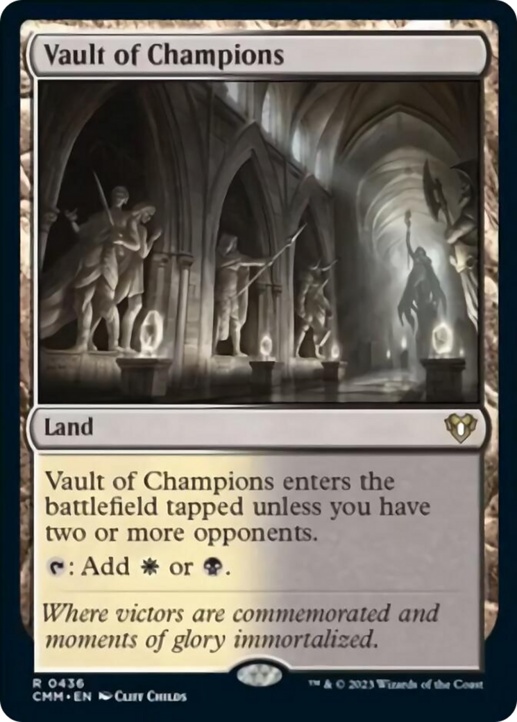 Vault of Champions [Commander Masters] - Destination Retro
