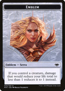 Serra the Benevolent Emblem [Modern Horizons Tokens] - Destination Retro