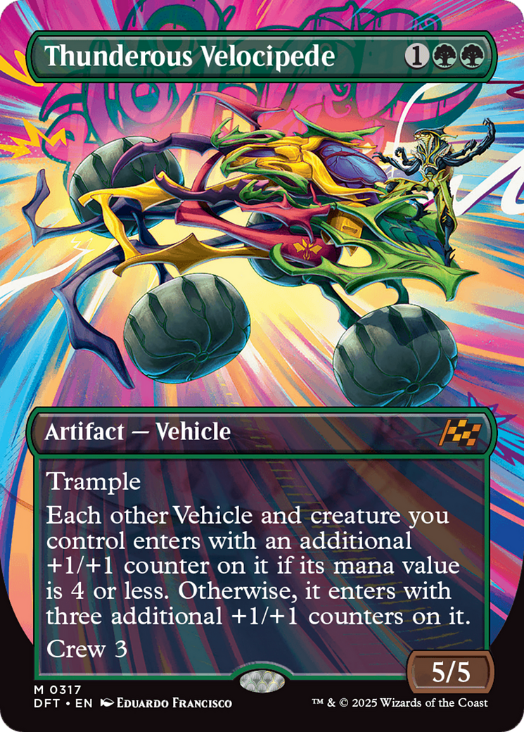 Thunderous Velocipede (Borderless) [Aetherdrift] - Destination Retro