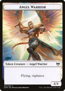Human Warrior // Angel Warrior Double-Sided Token [Kaldheim Tokens] - Destination Retro