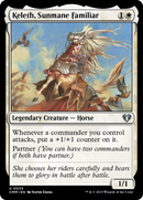 Keleth, Sunmane Familiar [Commander Masters] - Destination Retro