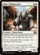Rhox Faithmender [Foundations Jumpstart] - Destination Retro