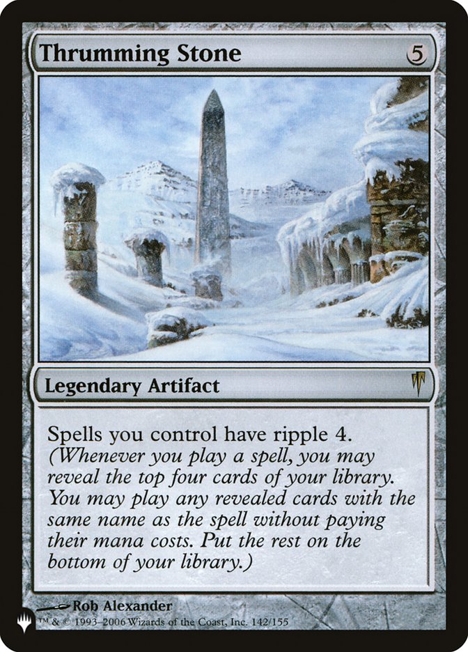 Thrumming Stone [The List] - Destination Retro