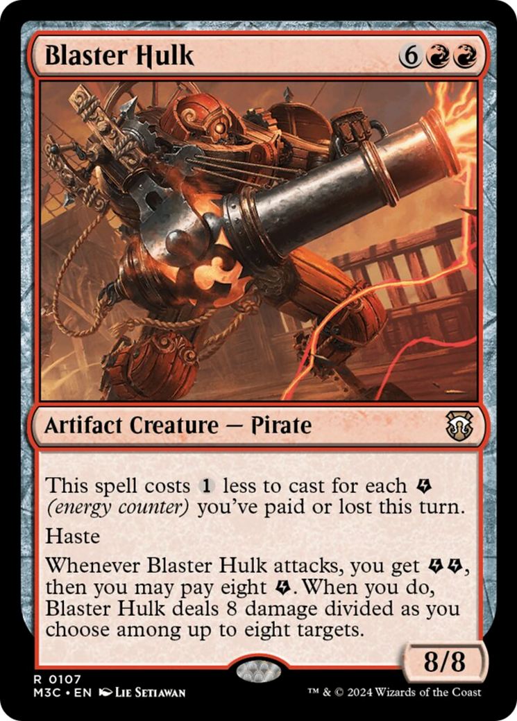 Blaster Hulk [Modern Horizons 3 Commander] - Destination Retro