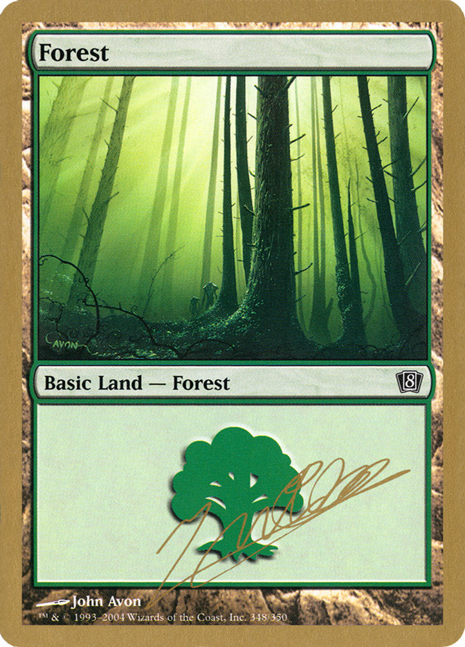 Forest (jn348) (Julien Nuijten) [World Championship Decks 2004] - Destination Retro