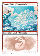 Snow-Covered Mountain (White Border) [Mystery Booster 2] - Destination Retro