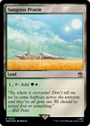 Sungrass Prairie (Surge Foil) [Doctor Who] - Destination Retro
