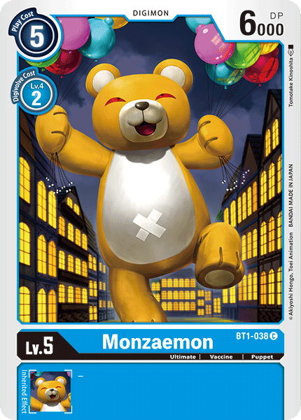 Monzaemon [BT1-038] [Release Special Booster Ver.1.0] - Destination Retro