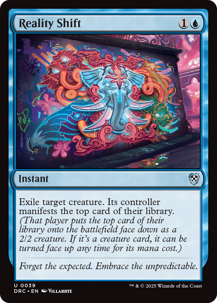 Reality Shift [Aetherdrift Commander] - Destination Retro