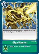 Giga Blaster [BT1-111] [Release Special Booster Ver.1.0] - Destination Retro