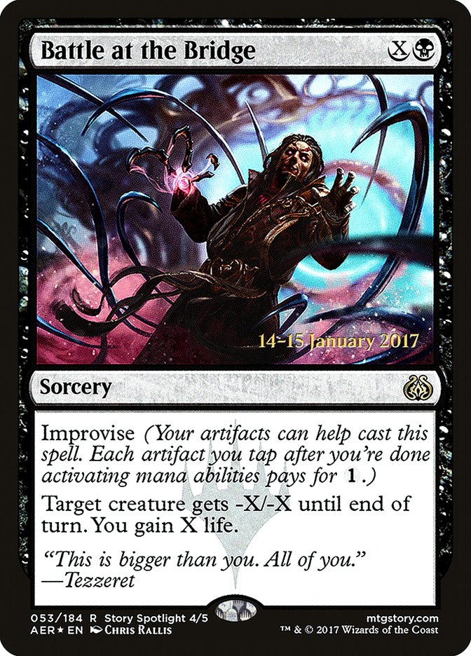 Battle at the Bridge [Aether Revolt Prerelease Promos] - Destination Retro