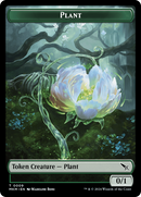 Detective // Plant Double-Sided Token [Murders at Karlov Manor Tokens] - Destination Retro