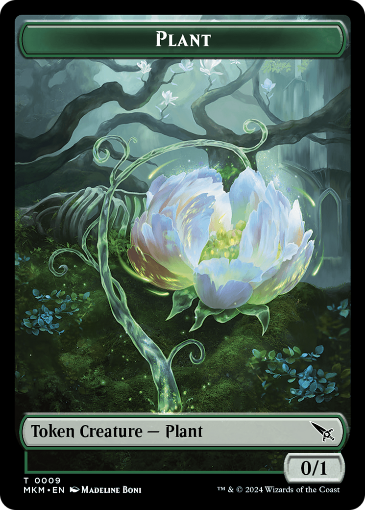 Thopter (0020) // Plant Double-Sided Token [Murders at Karlov Manor Tokens] - Destination Retro