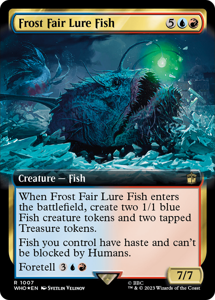 Frost Fair Lure Fish (Extended Art) (Surge Foil) [Doctor Who] - Destination Retro