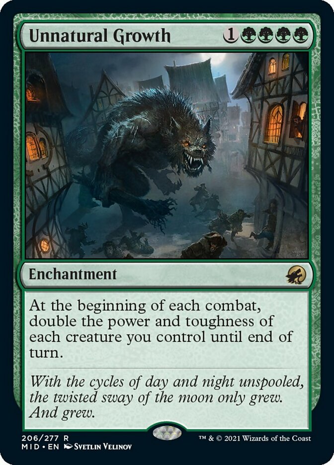 Unnatural Growth [Innistrad: Midnight Hunt] - Destination Retro