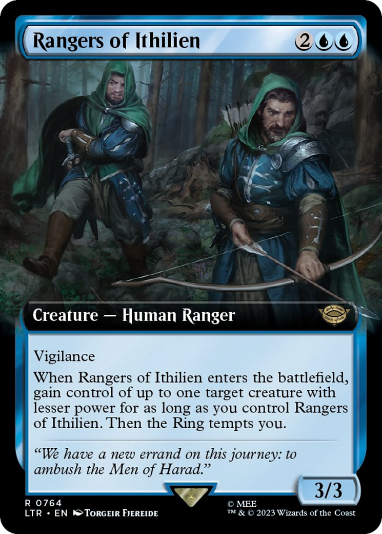 Rangers of Ithilien (Extended Art) (Surge Foil) [The Lord of the Rings: Tales of Middle-Earth] - Destination Retro