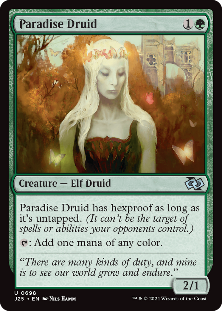 Paradise Druid [Foundations Jumpstart] - Destination Retro