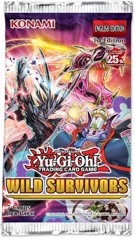 YU-GI-OH! - WILD SURVIVORS - BOOSTER PACK (1ST EDITION) - Destination Retro