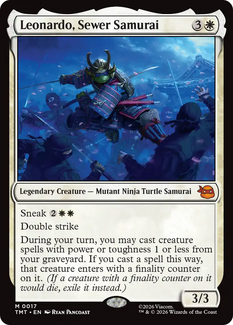 Leonardo, Sewer Samurai [Teenage Mutant Ninja Turtles] - Destination Retro