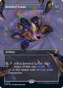 Jeweled Lotus (Borderless Textured Foil Frame Break) [Commander Masters] - Destination Retro