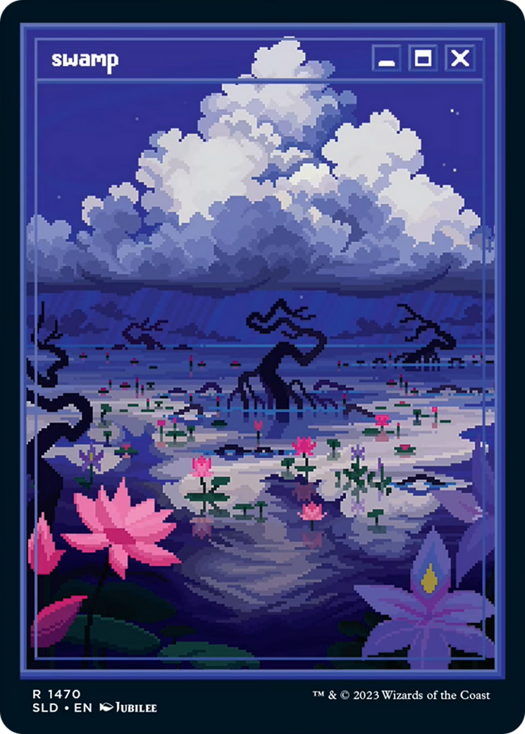 Swamp (1470) [Secret Lair Drop Series] - Destination Retro
