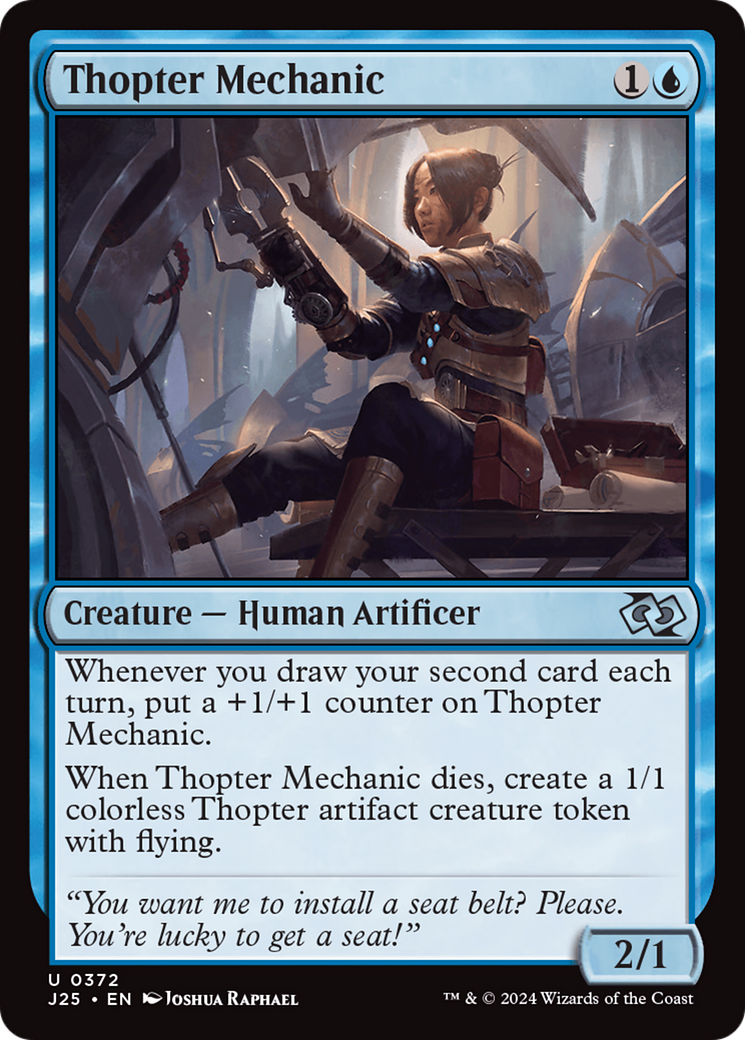 Thopter Mechanic [Foundations Jumpstart] - Destination Retro