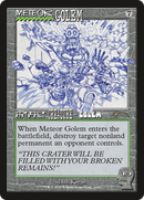 Meteor Golem (1660) (Rainbow Foil) [Secret Lair Drop Series] - Destination Retro