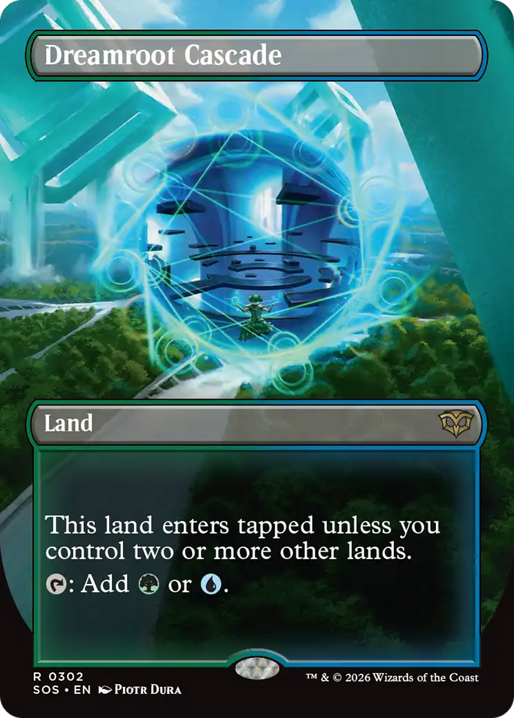 Dreamroot Cascade (Borderless) [Secrets of Strixhaven] - Destination Retro