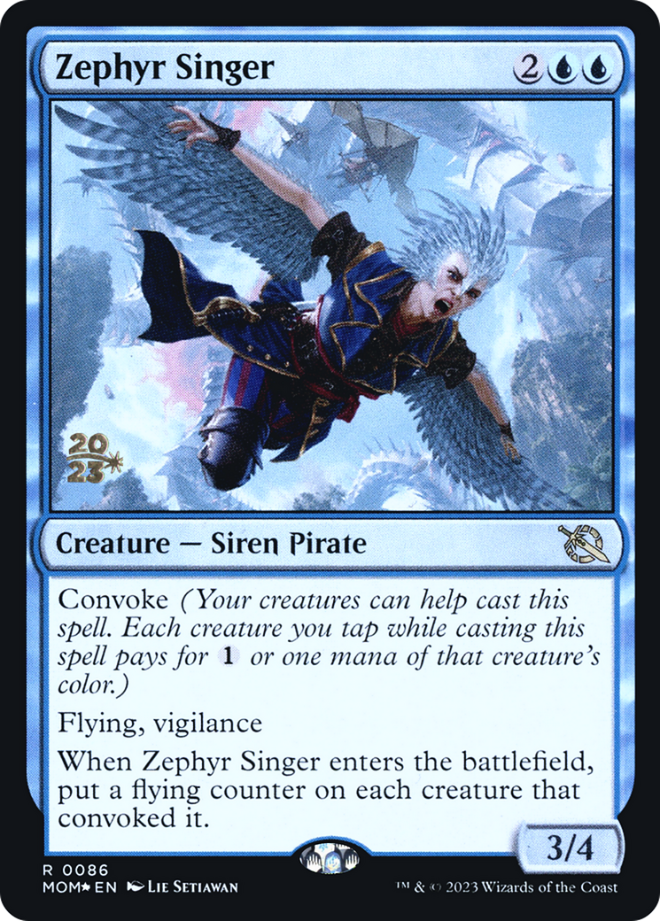 Zephyr Singer [March of the Machine Prerelease Promos] - Destination Retro