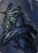 Necrogoyf Art Card [Modern Horizons 2 Art Series] - Destination Retro