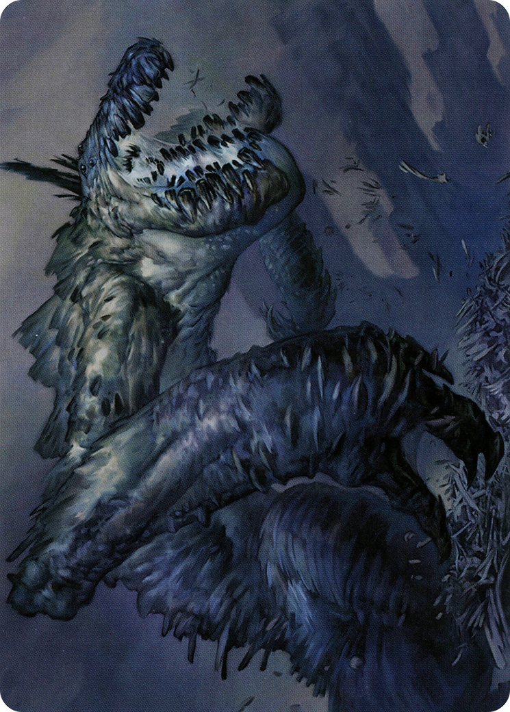 Necrogoyf Art Card [Modern Horizons 2 Art Series] - Destination Retro