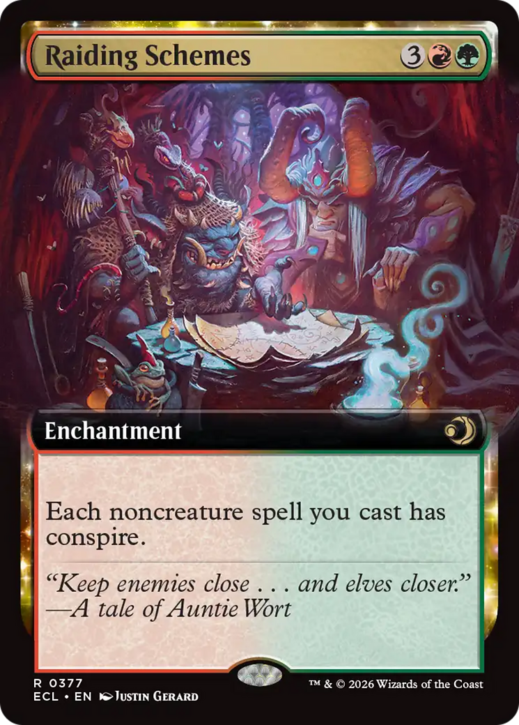 Raiding Schemes (Extended Art) [Lorwyn Eclipsed] - Destination Retro