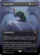 Grave Pact (Borderless Alternate Art) [Commander Masters] - Destination Retro