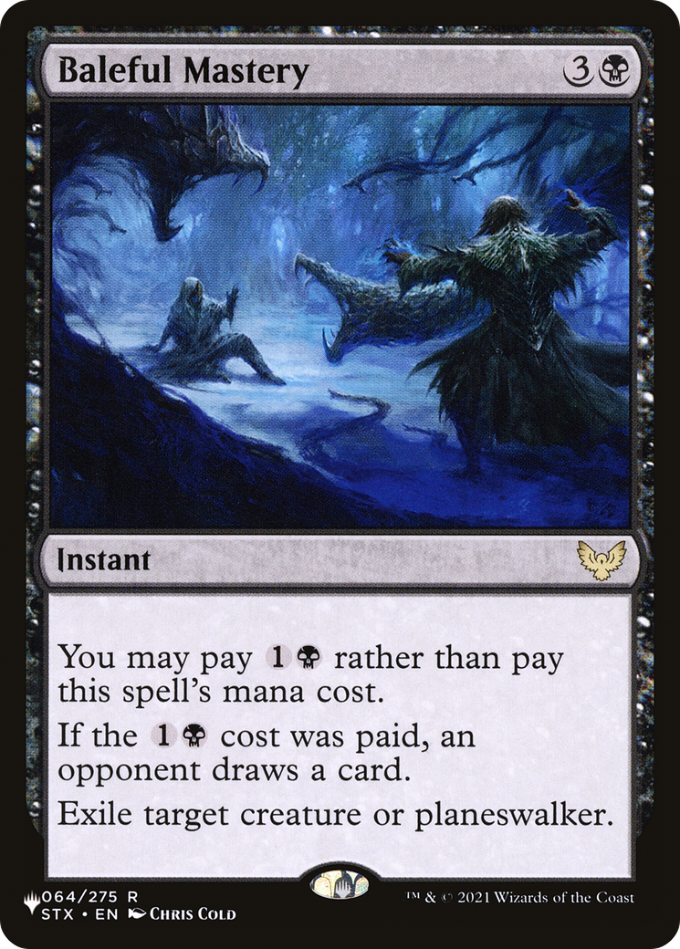 Baleful Mastery [The List] - Destination Retro