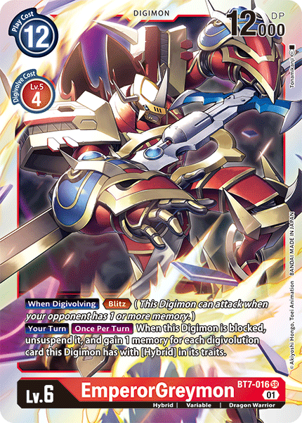 EmperorGreymon [BT7-016] [Next Adventure] - Destination Retro