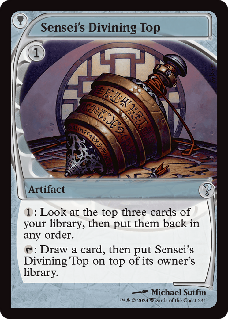 Sensei's Divining Top (Future Sight) [Mystery Booster 2] - Destination Retro
