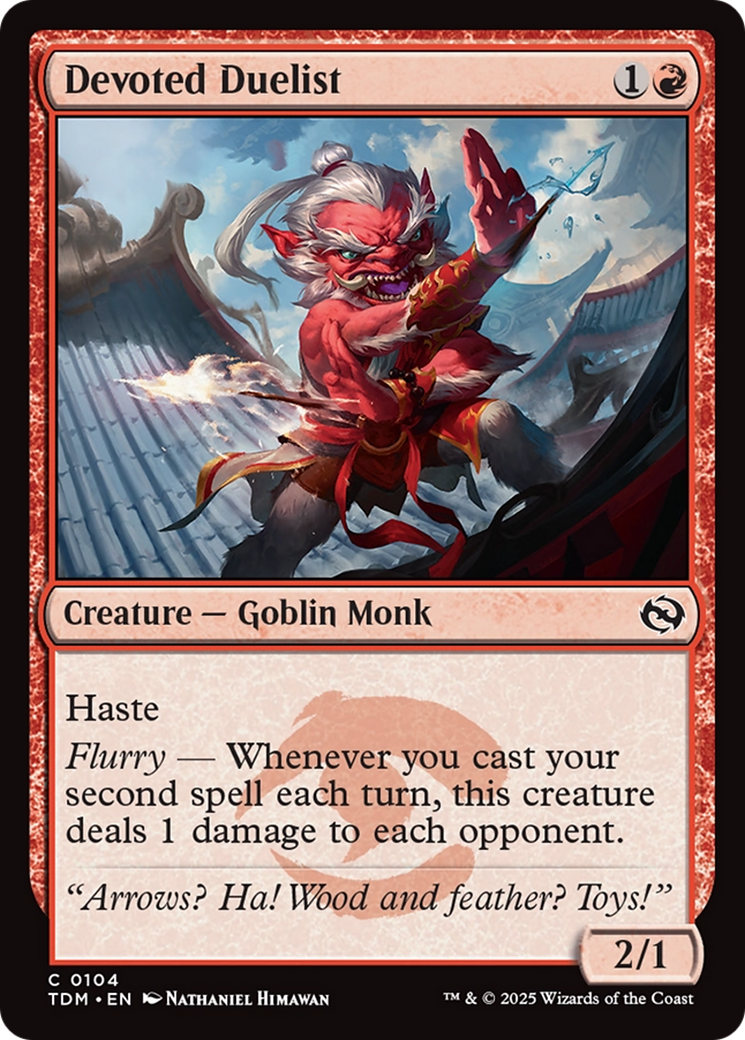 Devoted Duelist [Tarkir: Dragonstorm] - Destination Retro