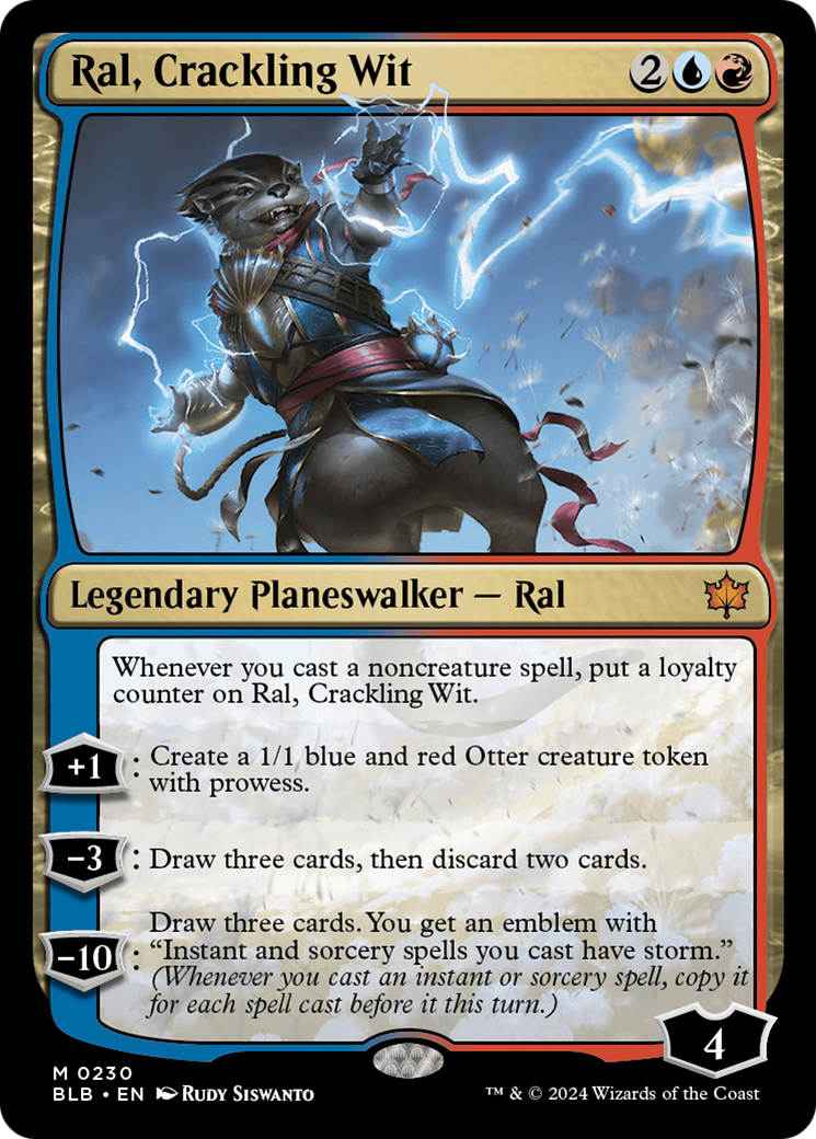 Ral, Crackling Wit [Bloomburrow] - Destination Retro