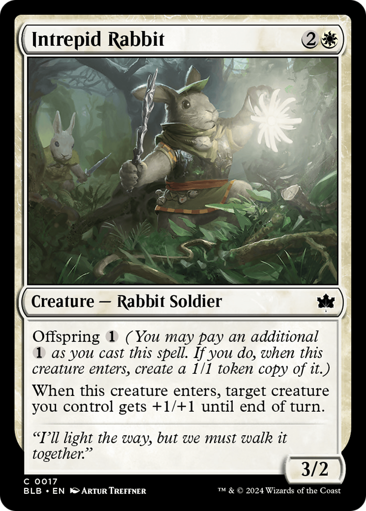 Intrepid Rabbit [Bloomburrow] - Destination Retro