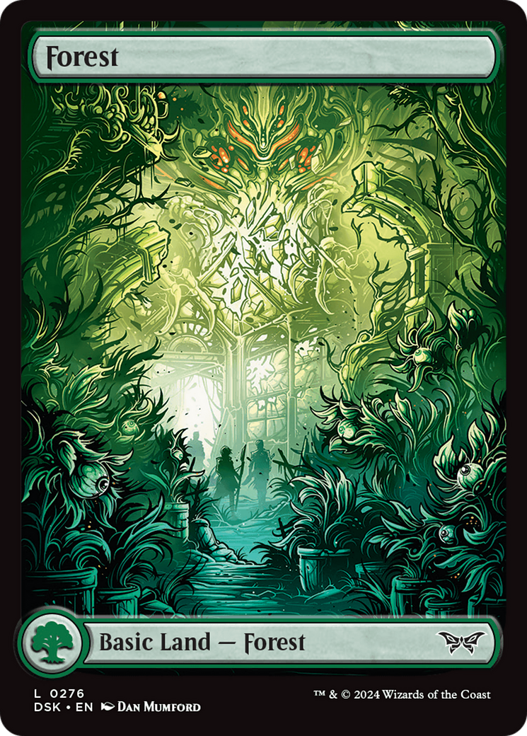 Forest (276) - Full Art [Duskmourn: House of Horror] - Destination Retro
