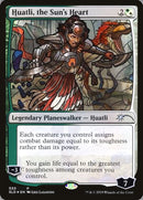 Huatli, the Sun's Heart (Stained Glass) [Secret Lair Drop Promos] - Destination Retro