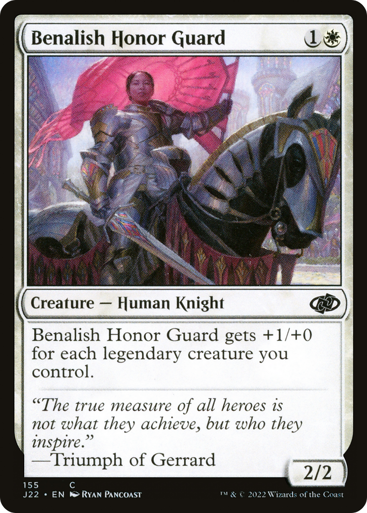 Benalish Honor Guard [Jumpstart 2022] - Destination Retro