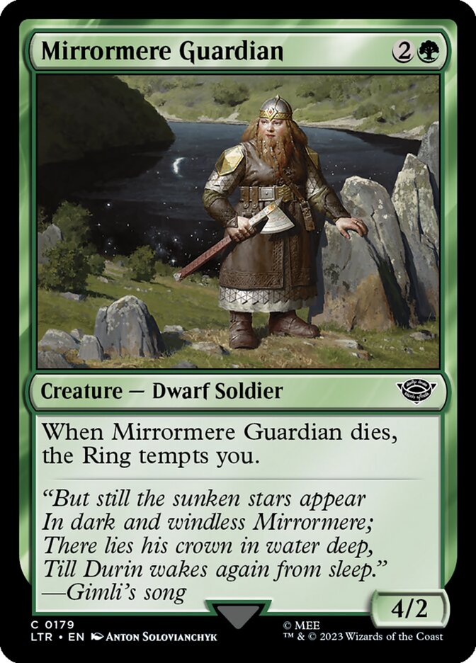 Mirrormere Guardian [The Lord of the Rings: Tales of Middle-Earth] - Destination Retro