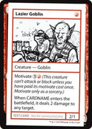 Lazier Goblin (2021 Edition) [Mystery Booster Playtest Cards] - Destination Retro