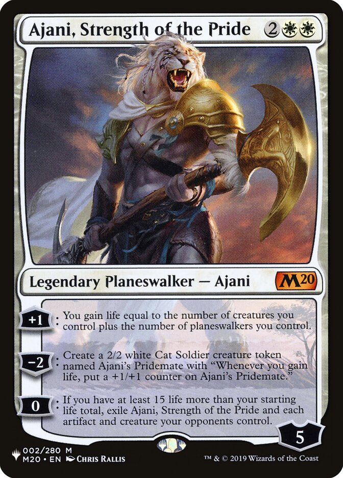 Ajani, Strength of the Pride [The List] - Destination Retro