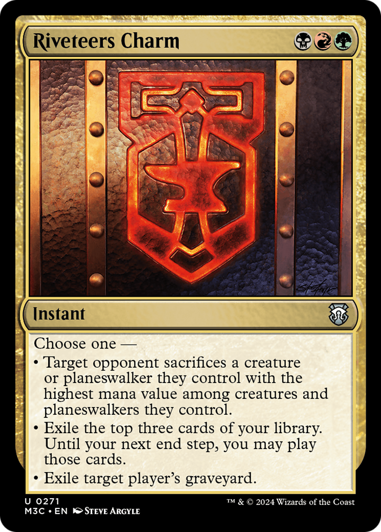 Riveteers Charm [Modern Horizons 3 Commander] - Destination Retro